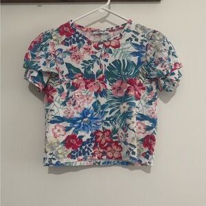 Zara Floral Top